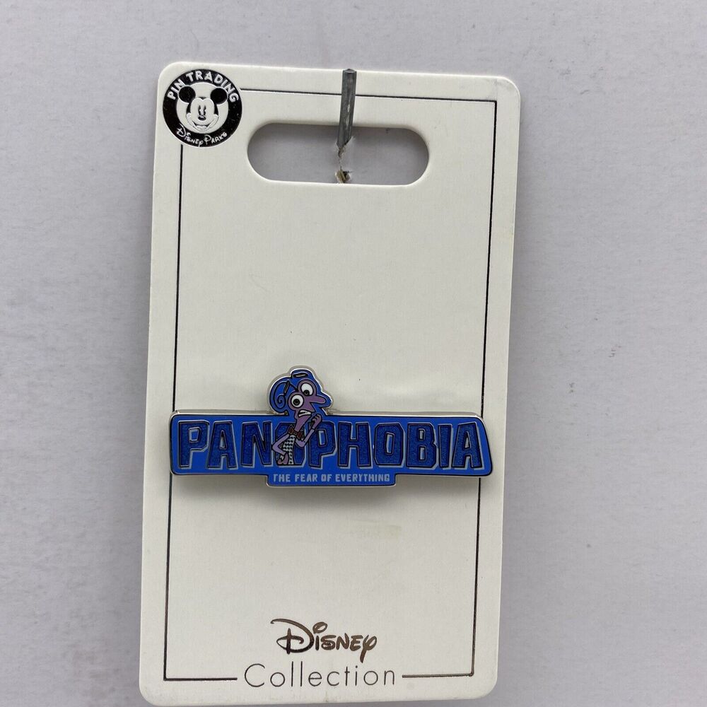 Disney Parks Pin Pixar Inside Out "Panophobia" The Fear of Everything Trading OE